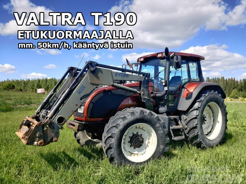 Valtra T190 HiTech etukuormaajalla - VIDEO Traktorer