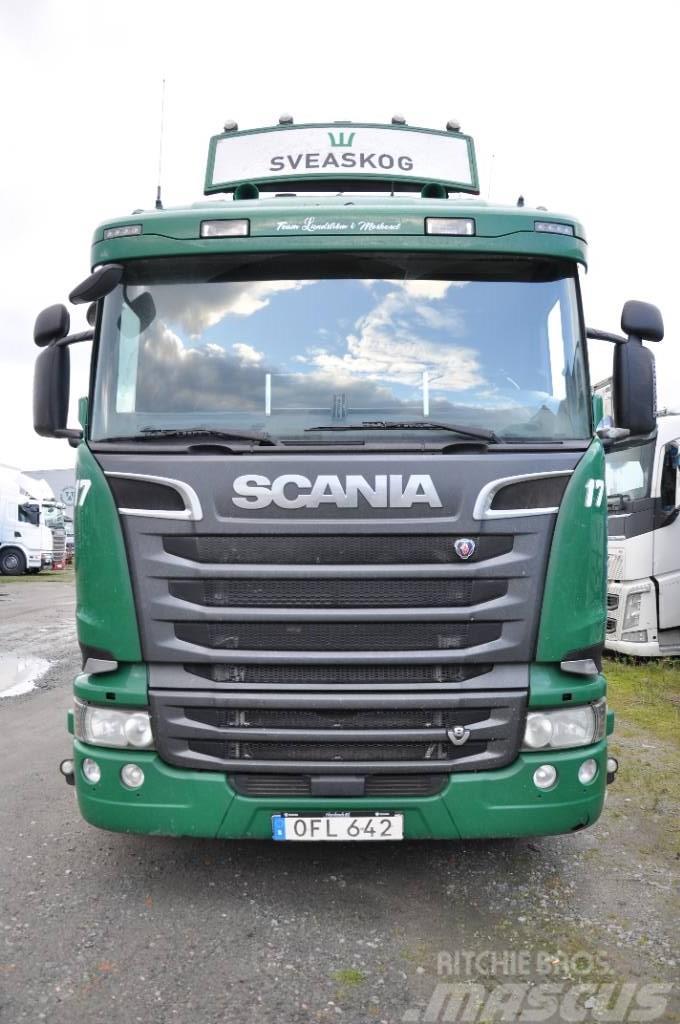 Scania R520 8X4 Euro 6 Tømmertransport