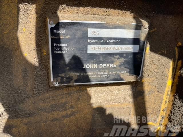 John Deere 85G Minigravemaskiner