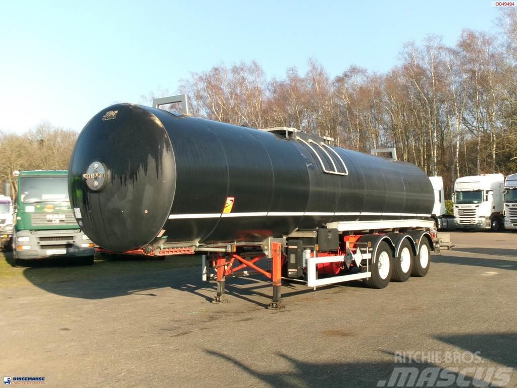 Magyar Bitumen tank inox 31 m3 / 1 comp + ADR Semi-trailer med Tank