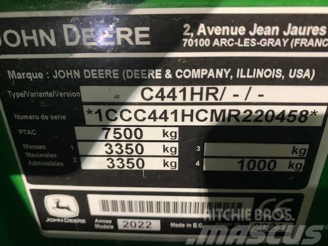 John Deere C441 R Rundballe-pressere