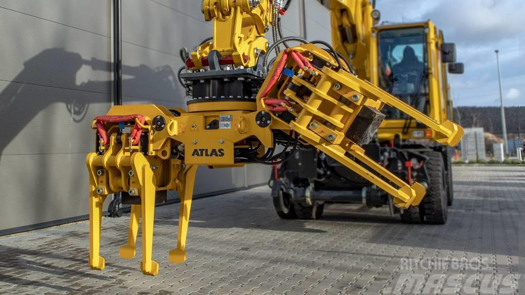 Atlas Podbijarka torowa 8 elementów - ballast tamper Andet tilbehør