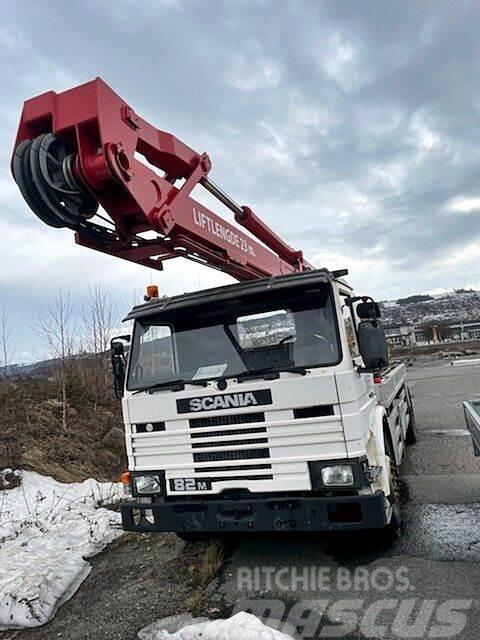 Scania 82M *BUCKET LIFT *23m HEIGHT *WORKING TRUCK Lastbilmonterede lifte