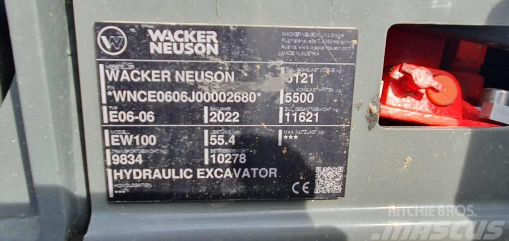 Wacker Neuson EW100 Gravemaskiner på hjul