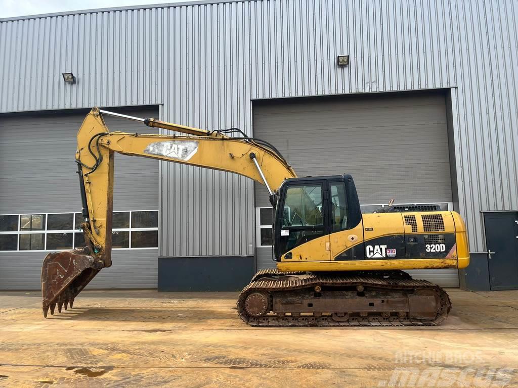 CAT 320D - bucket with teeth Special gravemaskiner
