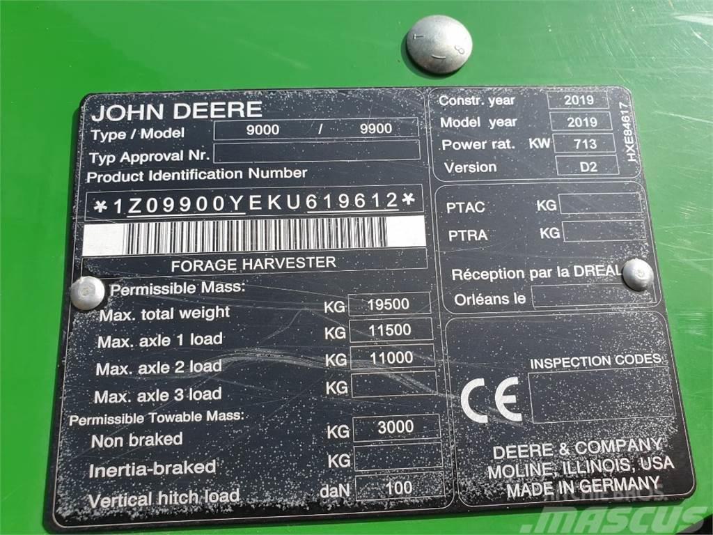 John Deere 9900 Grønthøster
