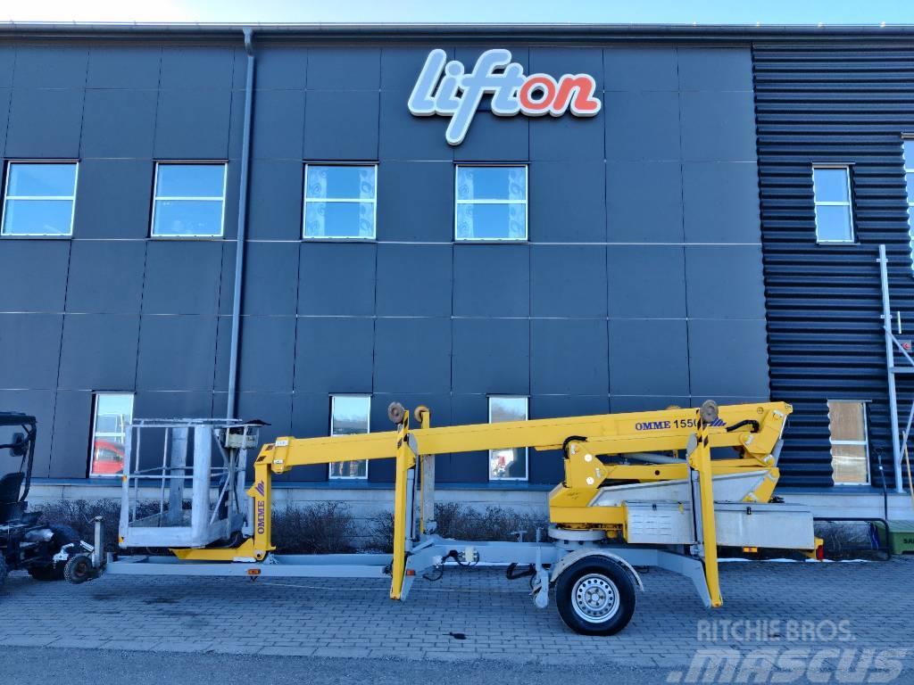 Omme 1550 EXB Skylift Trailermonterede lifte