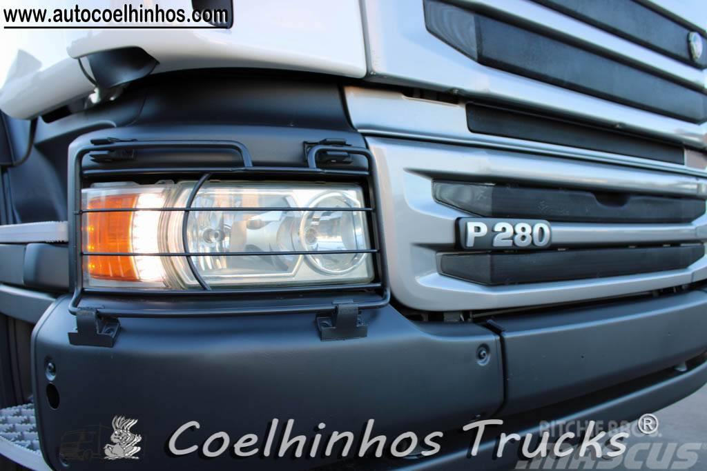 Scania P 280 + Hiab 122 XS Lastbiler med tip