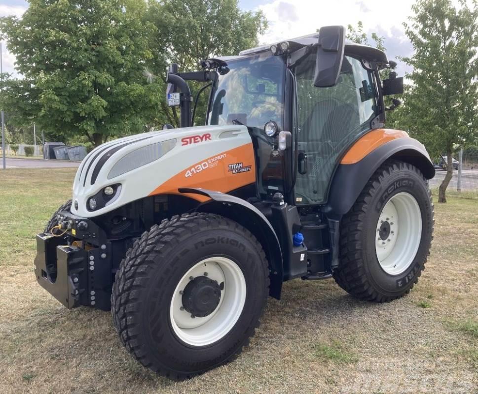 Steyr 4130 Expert CVT Kompakte traktorer