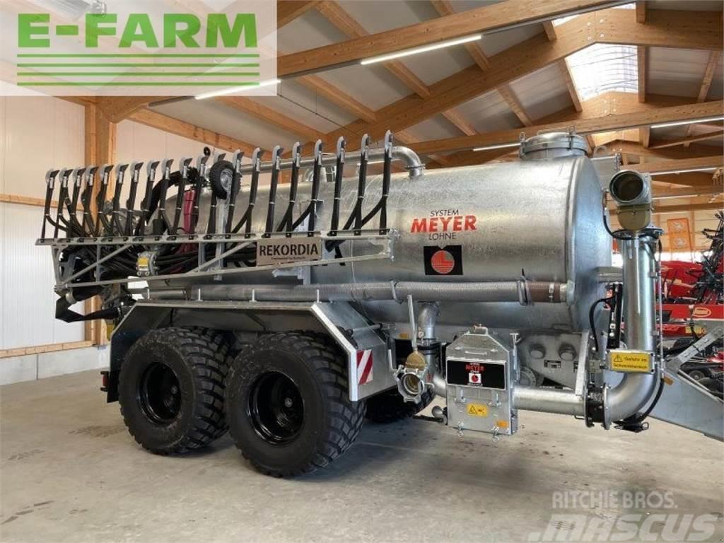 Meyer-Lohne redkordia farmer 12500 mit bomech speedy 12 Semi-trailer med Tank