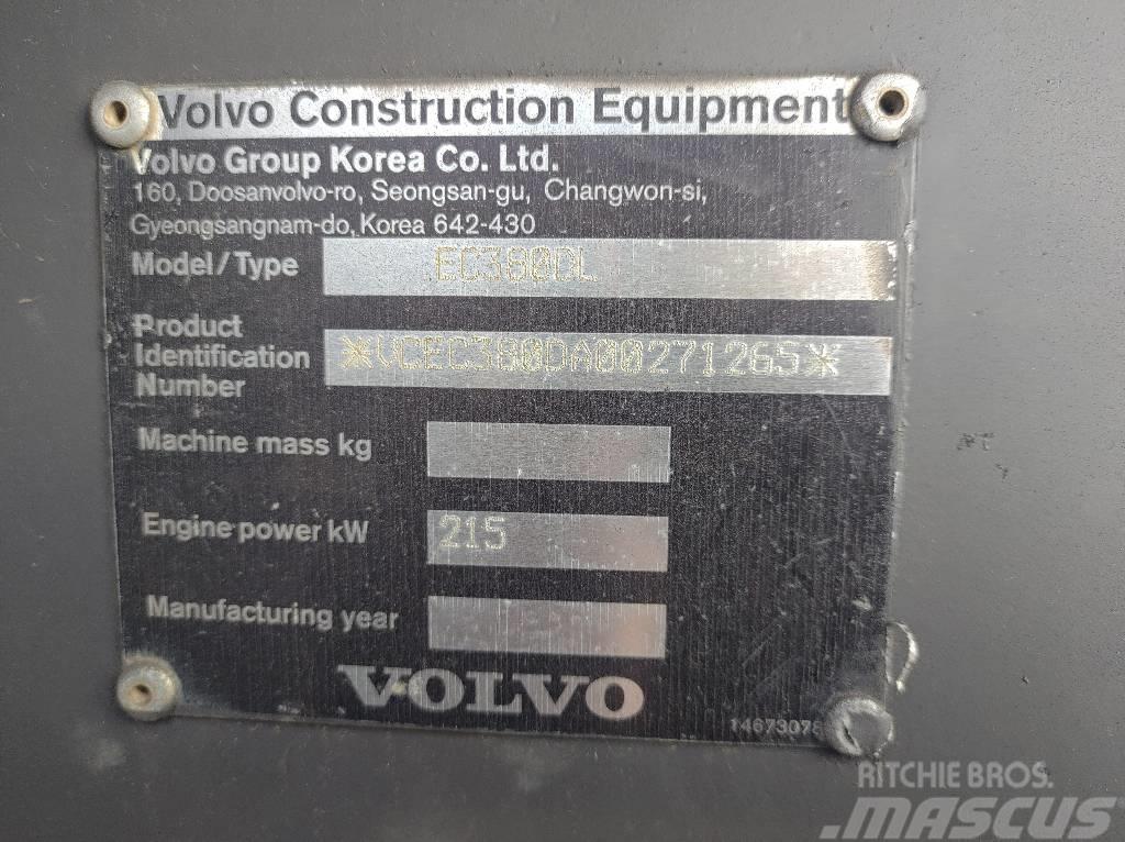 Volvo EC380DL Gravemaskiner på larvebånd