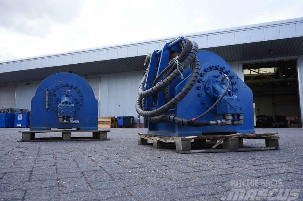  DÉGRA 20 ton Hydraulic Tugger Winch Hydrauliske spil
