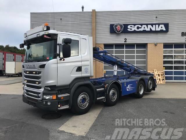 Scania R520 Demonterbare/wirehejs lastbiler