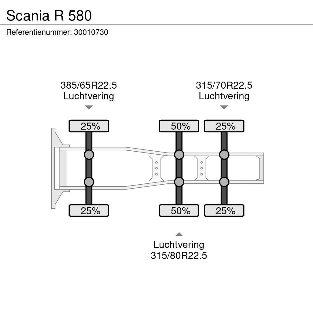 Scania R 580 Trækkere