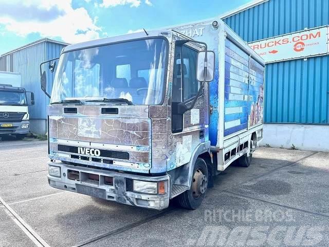 Iveco EuroCargo 75 E12 FULL STEEL CHASSIS WITH BOX (EURO Fast kasse