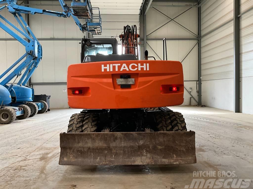 Hitachi ZX 130 W (powertilt) Gravemaskiner på hjul