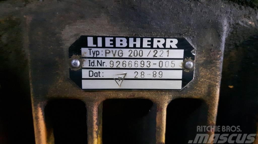 Liebherr L 531 - PVG 200 / 221 - Transmission/Getriebe Gear