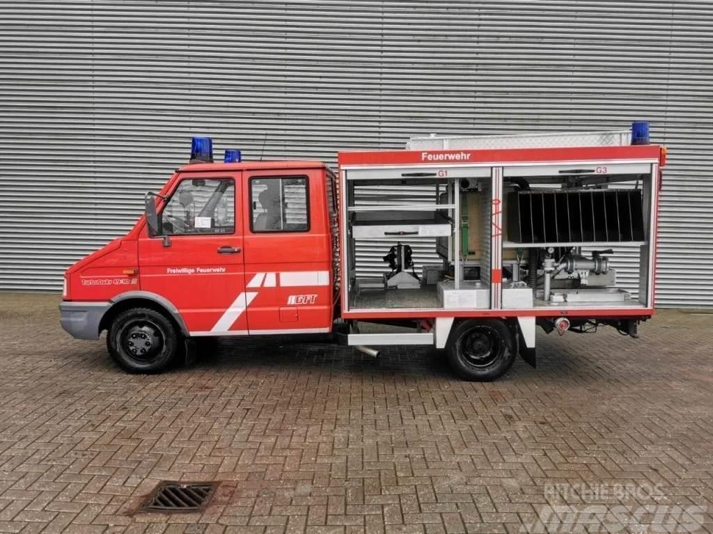 Iveco TurboDaily 49-10 Feuerwehr 7664 KM 2 Pieces! Brandbiler