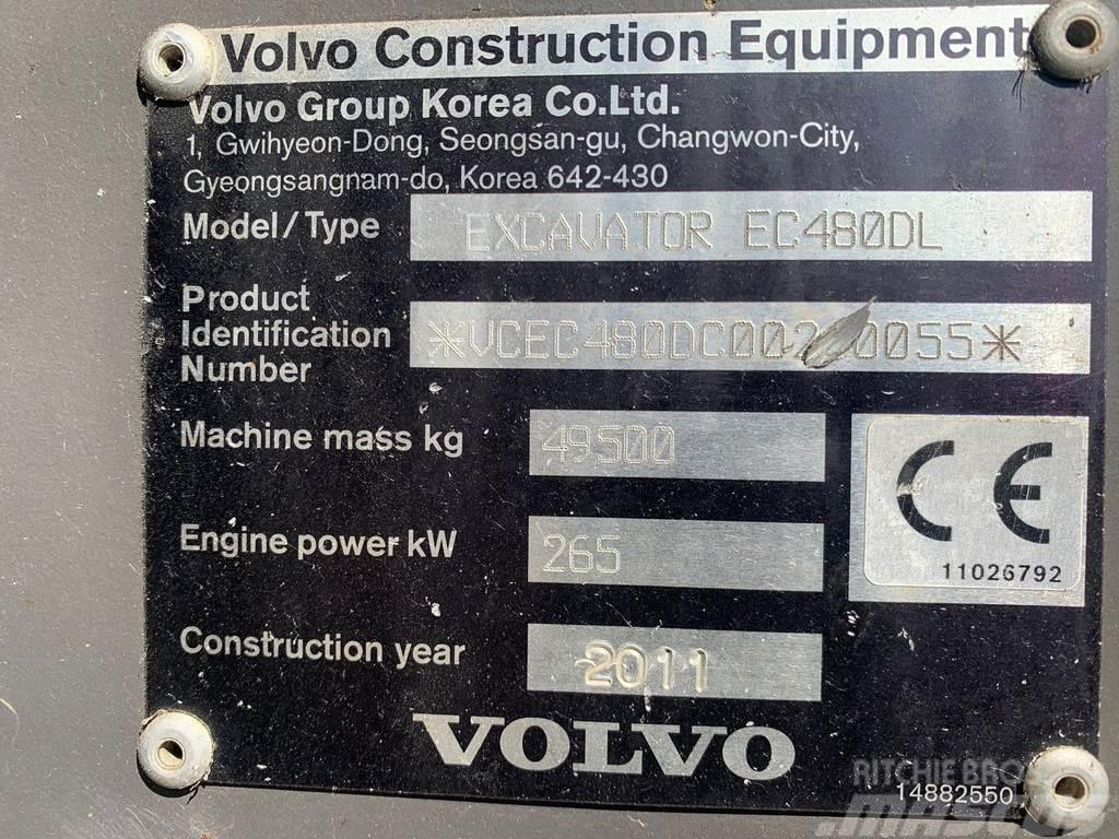Volvo EC480DL Excavator pe Senile Special gravemaskiner