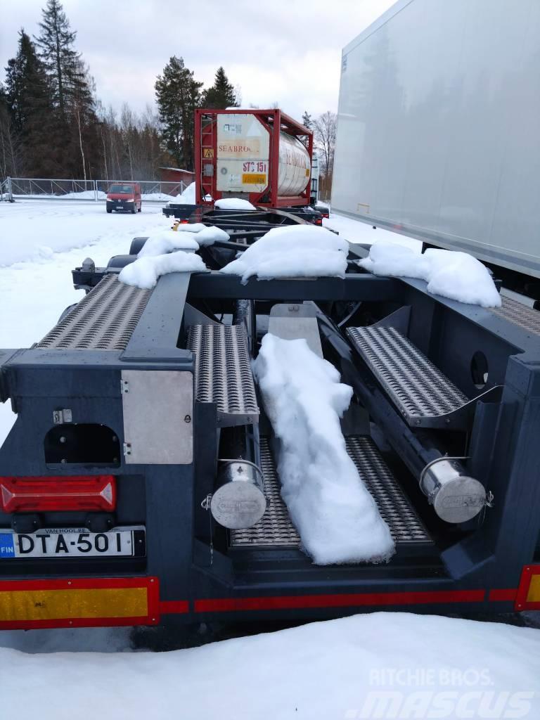 Van Hool A3 C002 Semi-trailer med containerramme