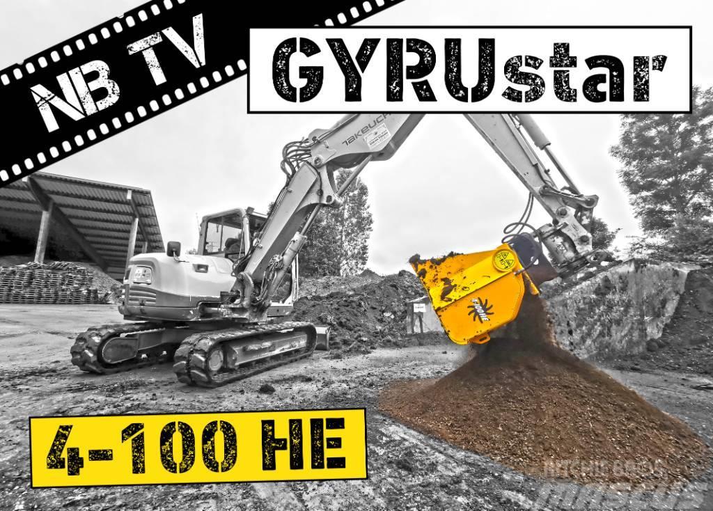Gyru-Star 4-100HE | Siebschaufel Bagger ab 7 t Stengrebe