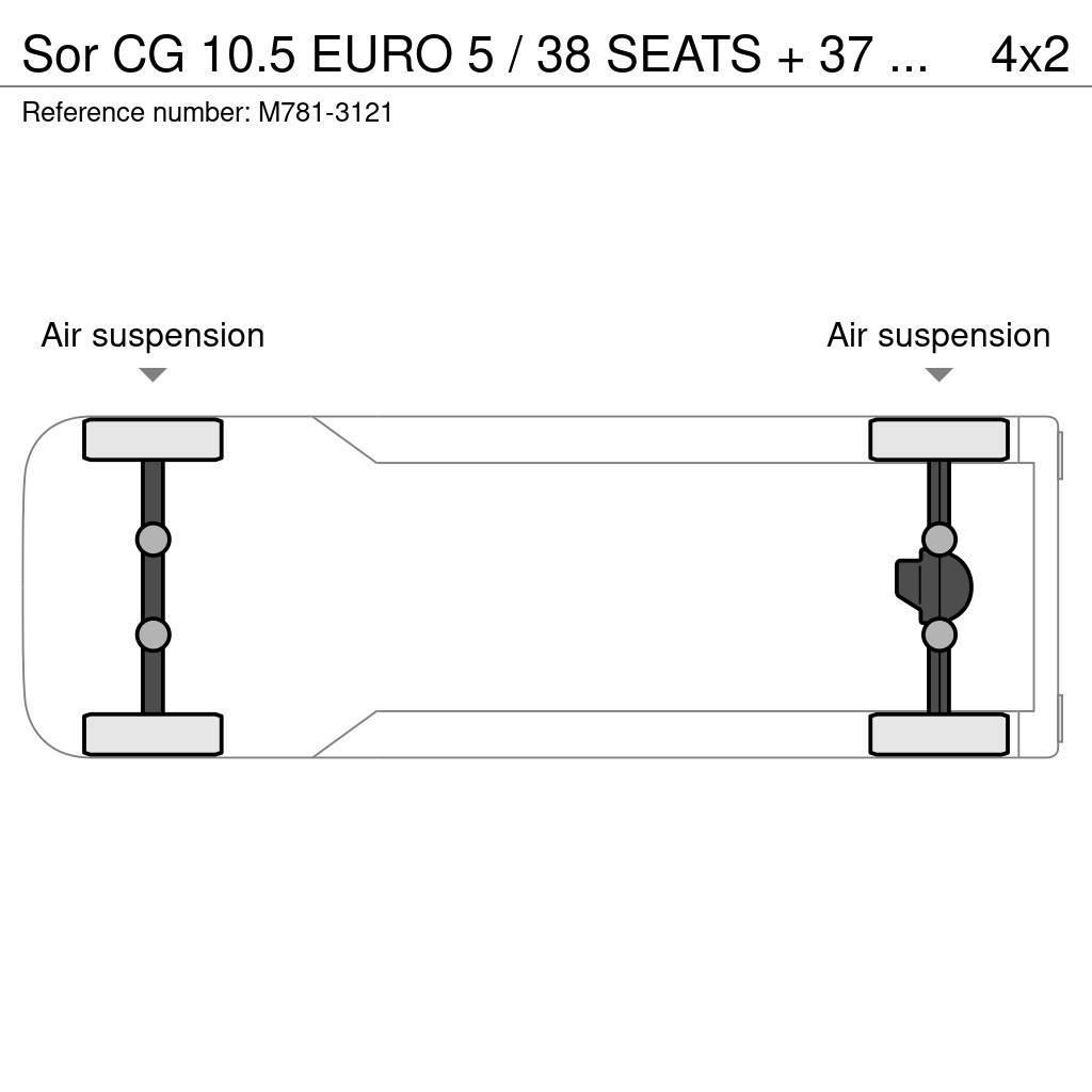 Sor Ibérica CG 10.5 EURO 5 / 38 SEATS + 37 STANDING / AC Bybusser