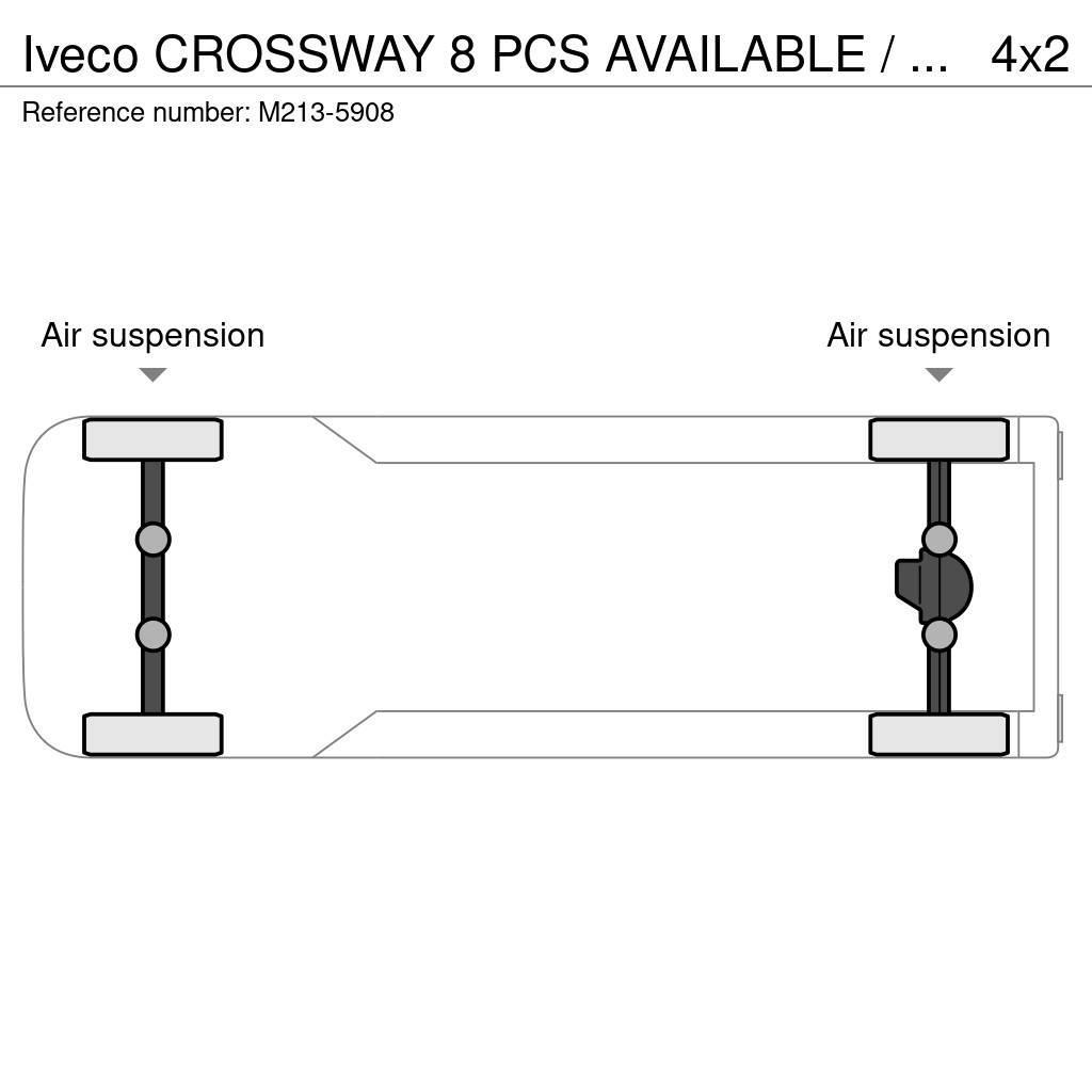 Iveco CROSSWAY 8 PCS AVAILABLE / EURO EEV / 44 SEATS + 3 Rutebiler