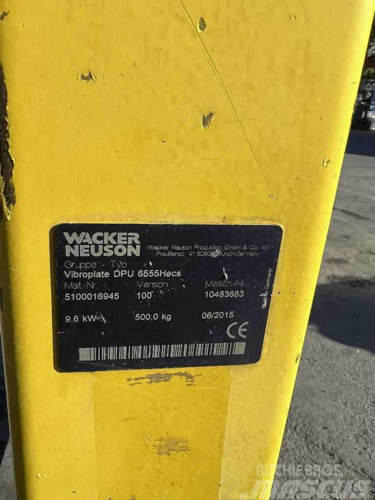 Wacker Neuson Vibroplate DPU 6555 Hecs*500 kg*E Start Vibratorer