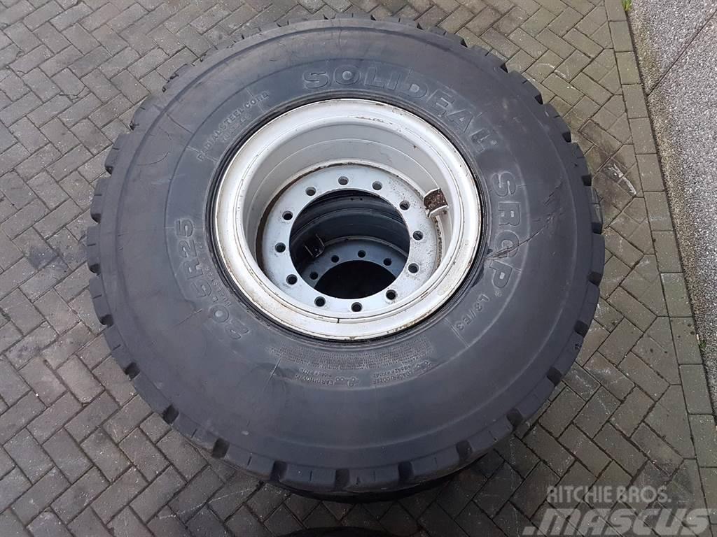 Terex TL210-Solideal 20.5R25-Tire/Reifen/Band Dæk, hjul og fælge