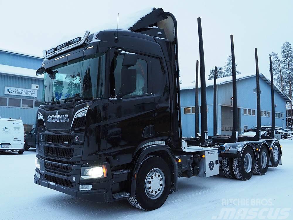 Scania R 650 Tømmertransport