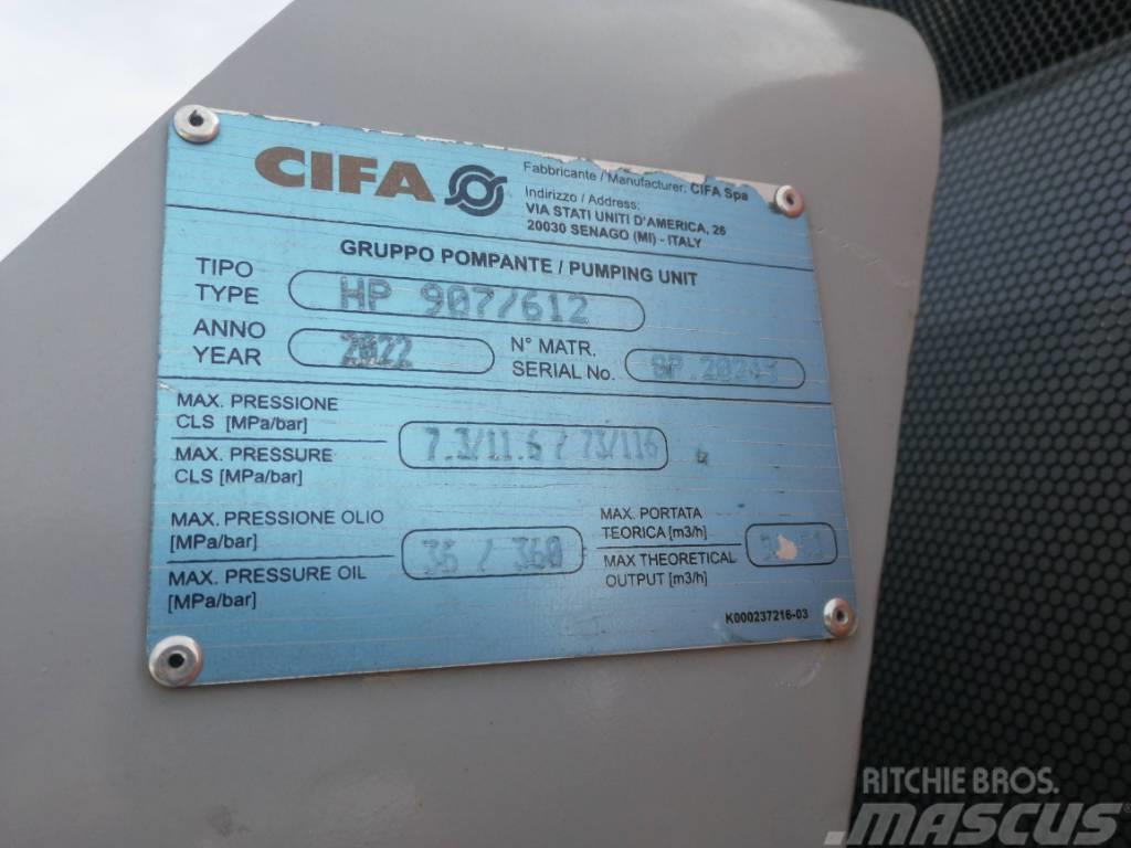 Cifa PC 907/612 D8 Betonpumpearme