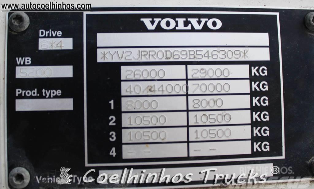 Volvo FM13 - 360 + Hiab 166XS-5 Lastbil med lad/Flatbed