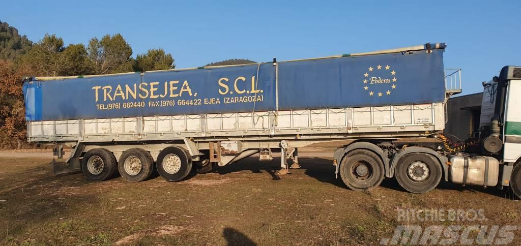 Lecitrailer D1317 Semi-trailer med Gardinsider