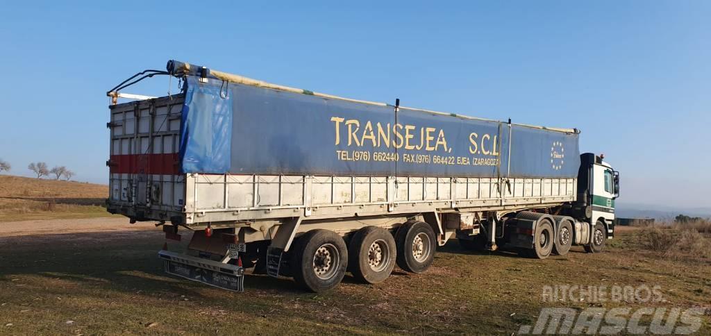Lecitrailer D1317 Semi-trailer med Gardinsider