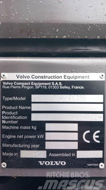 Volvo EC35D (ex DEMO) 750u Rendegravere