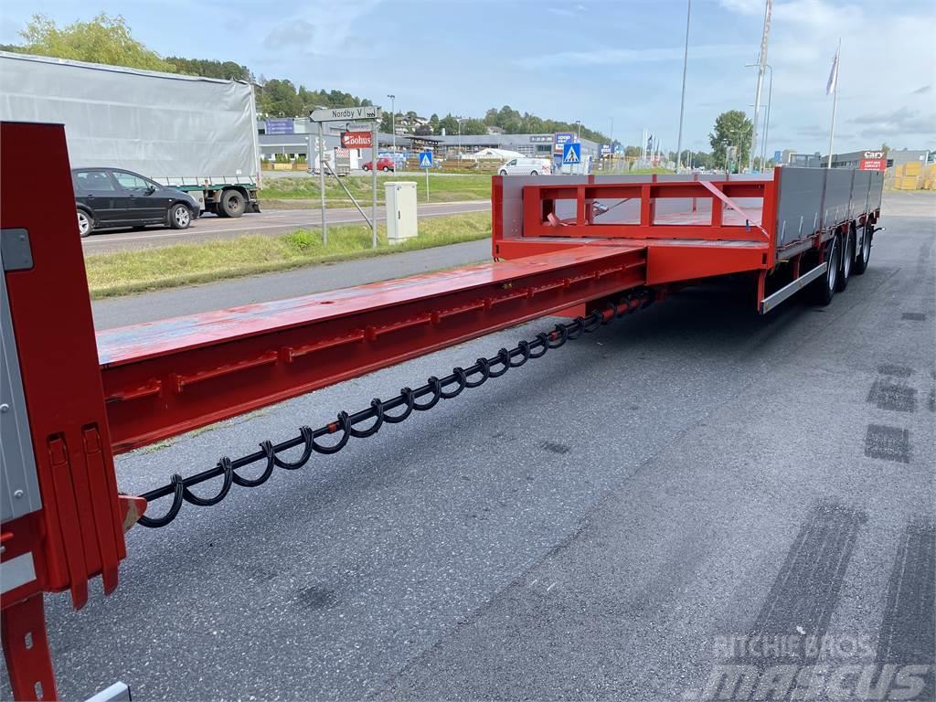 Kel-Berg S600H Jumbotrailer m uttrekk Anhænger med lad/Flatbed
