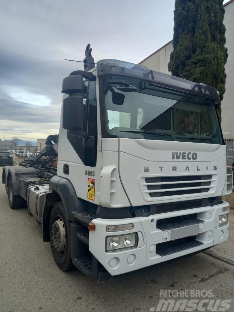 Iveco STRALIS AD260S42 6X2 Shipping-containere