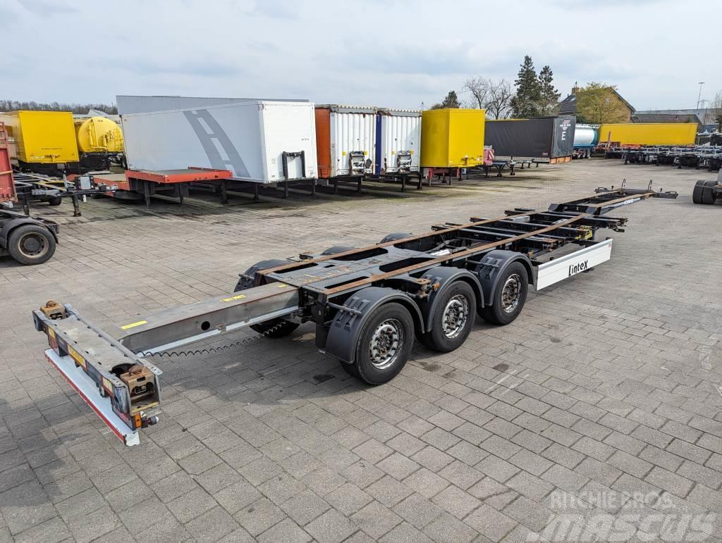 Schmitz Cargobull SCF 24 3-Axles Schmitz - Lift-axle - All Container Semi-trailer med containerramme