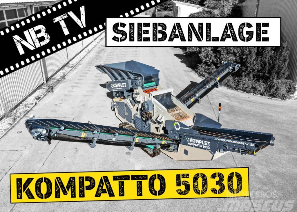 Komplet KOMPATTO 5030 Siebanlage - Kettenfahrwerk Sorterværk