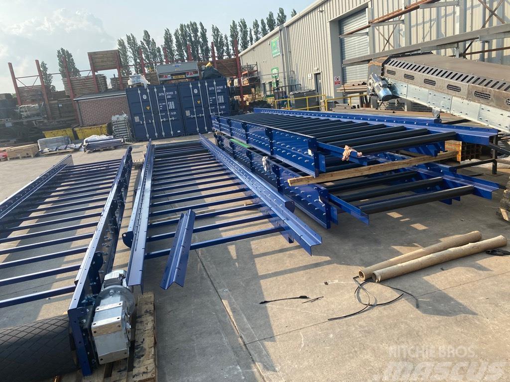  Recycling Conveyor RC Conveyor 1 meter wide x 10 m Rullebånd
