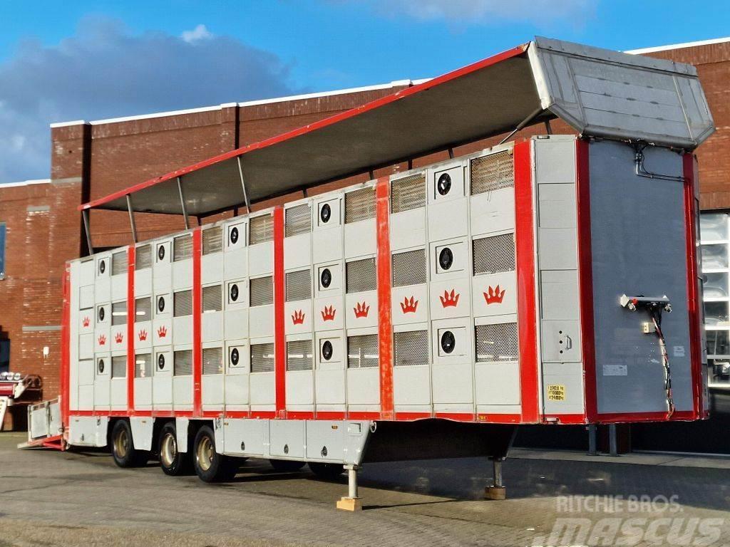  CUPPERS 3 deck livestock trailer - Water & Ventila Semi-trailer til Dyretransport