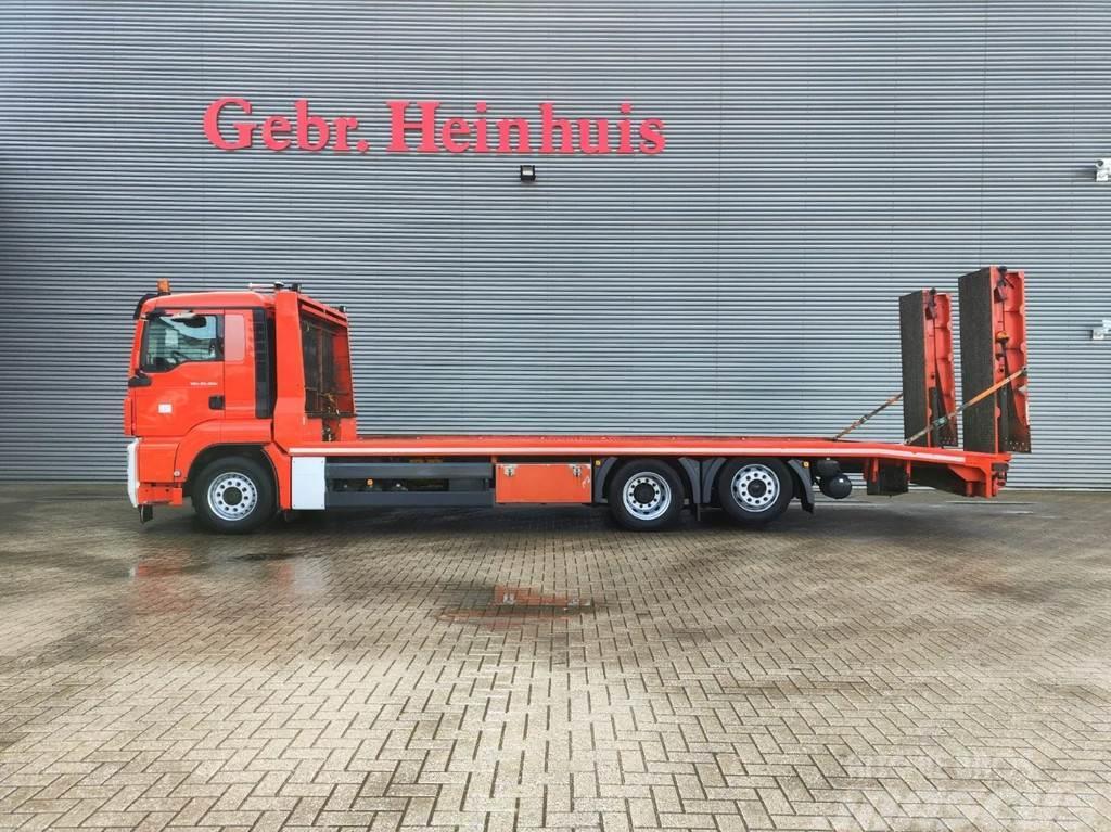 MAN TGS 26.360 6x2 Euro 5 Winch Ramps German Truck! Autotransportere / Knæklad