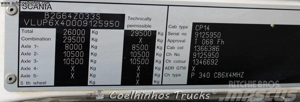 Scania P 340 Lastbiler med tip