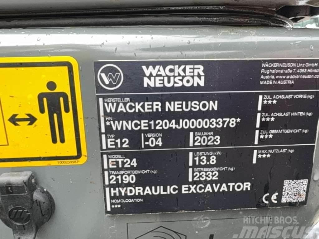 Wacker Neuson ET 24 Minigravemaskiner