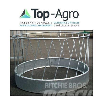 Top-Agro (RRF24) Round feeder, galvanized for 24 sheep, NEW Fodringsinventar