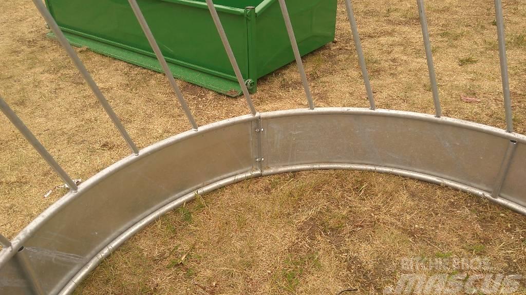 Top-Agro (RRF24) Round feeder, galvanized for 24 sheep, NEW Fodringsinventar
