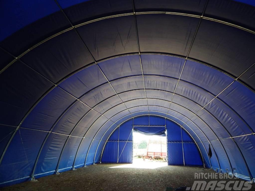  12m széles szimplavas félköríves raktár sátor Andet - entreprenør