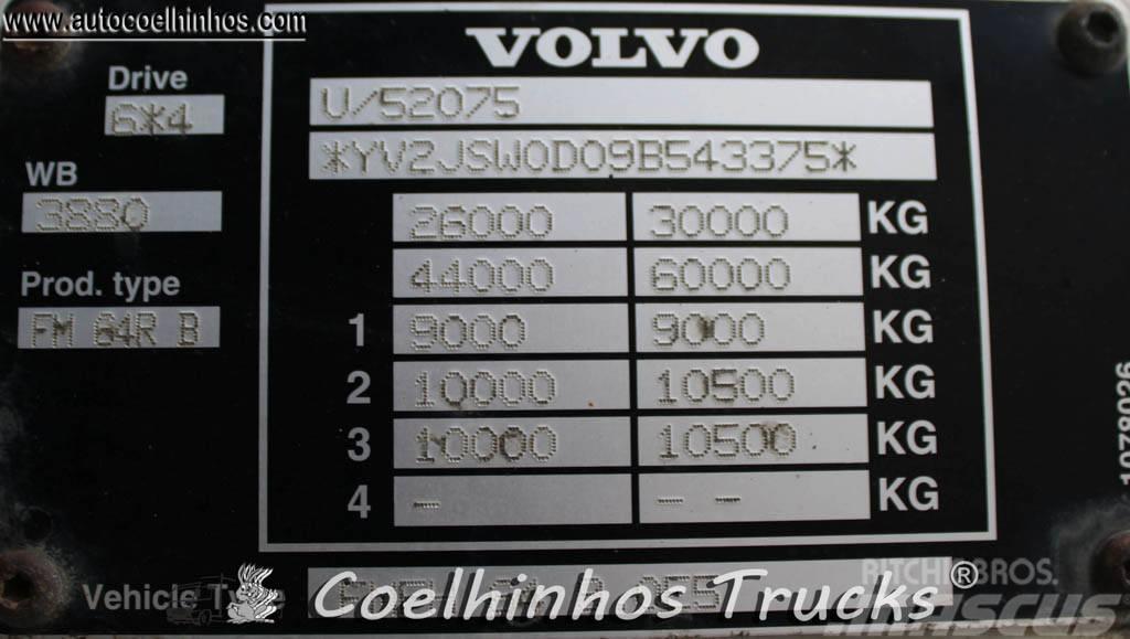 Volvo FM13 - 480  6x4 Lastbiler med tip