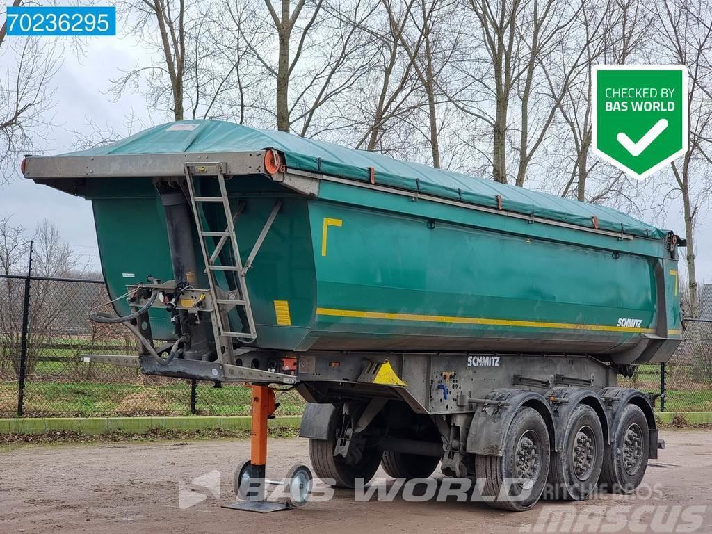 Schmitz Cargobull SCB*S3D 3 axles 25m3 Liftachse Verdeck Semi-trailer med tip