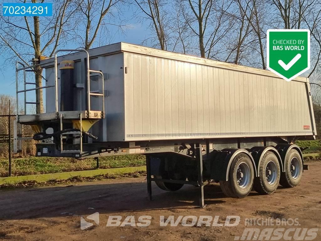 Langendorf SKA 24/31 25m3 Liftachse BPW Semi-trailer med tip